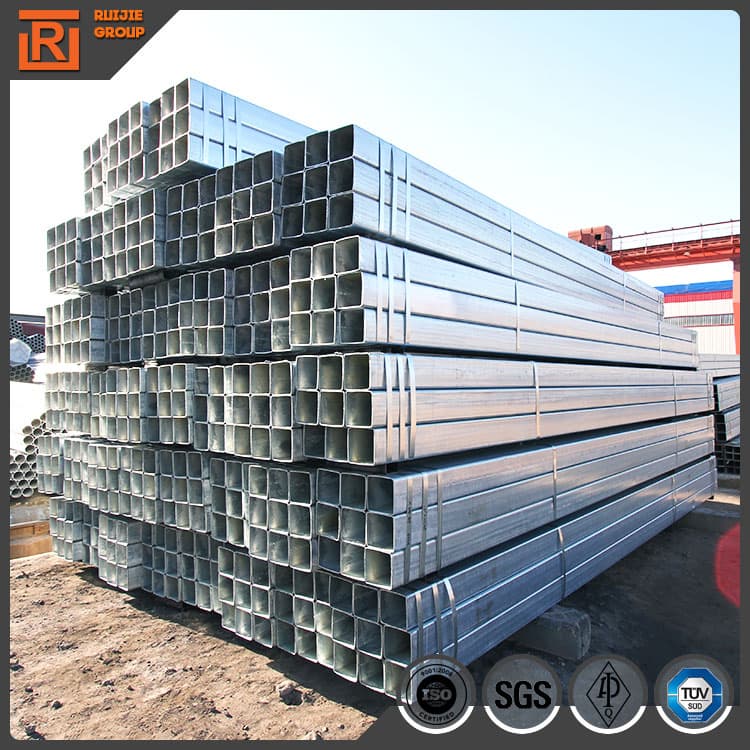 25_25_1_2mm galvanized square hollow section